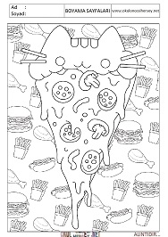 Doodle boyama sayfaları